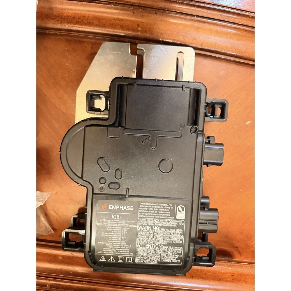 Enphase IQ8+ Solar Microinverter 240V 290VA With Mounting Bracket Untested
